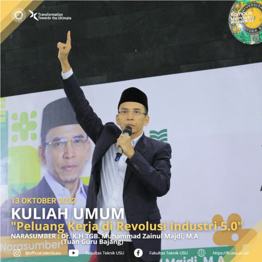 Public Lecture with the theme "Job Opportunities in the Era of Industrial Revolution 5.0"
